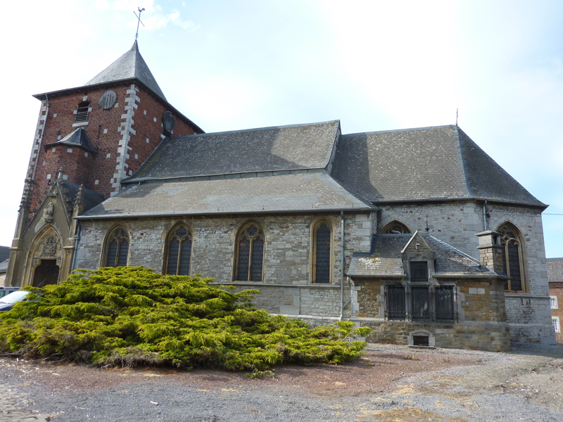 a XIV. században épült St. Martin templom Limontban.